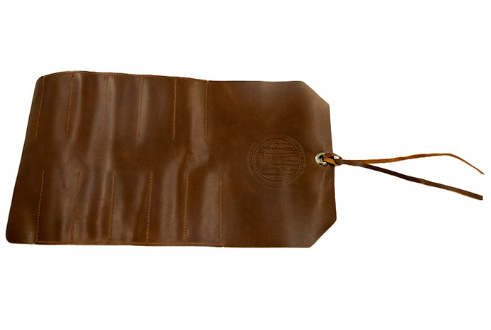 LEATHER ROLL BAG